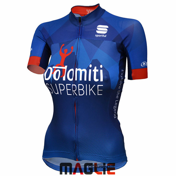 Maglia Donne Dotomini Superbike 2017 Blu